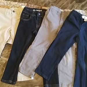 4 pairs of 4T jeans